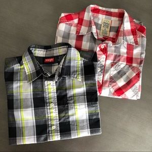 🤩 Boys’ Short Sleeve Button Downs